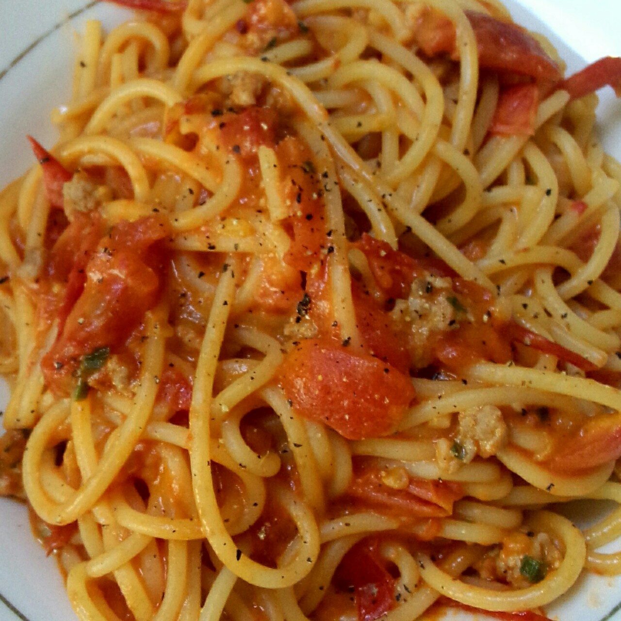 番茄肉酱意大利面