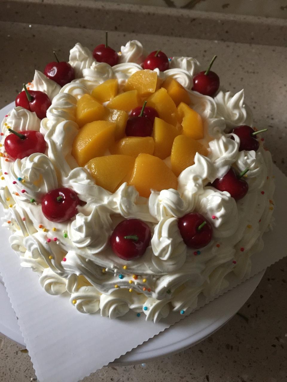 生日蛋糕。 。 。