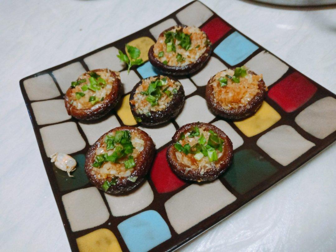 蒜蓉孜然烤香菇