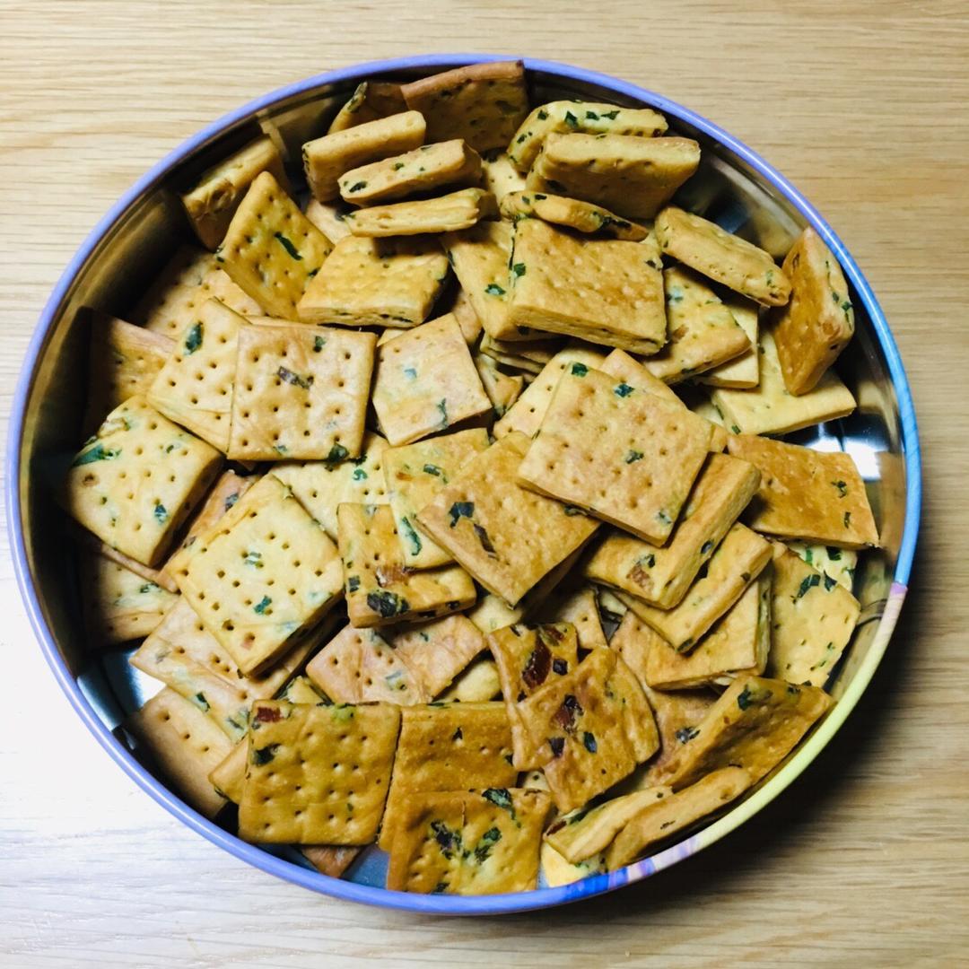 嘎嘣脆——香葱苏打饼干