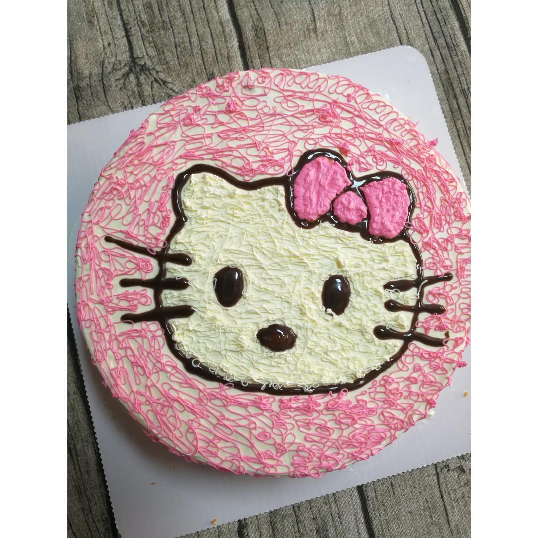 卡通生日蛋糕图案制作