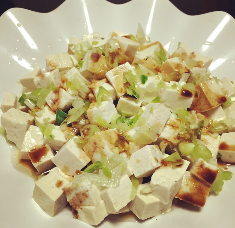 小葱拌豆腐