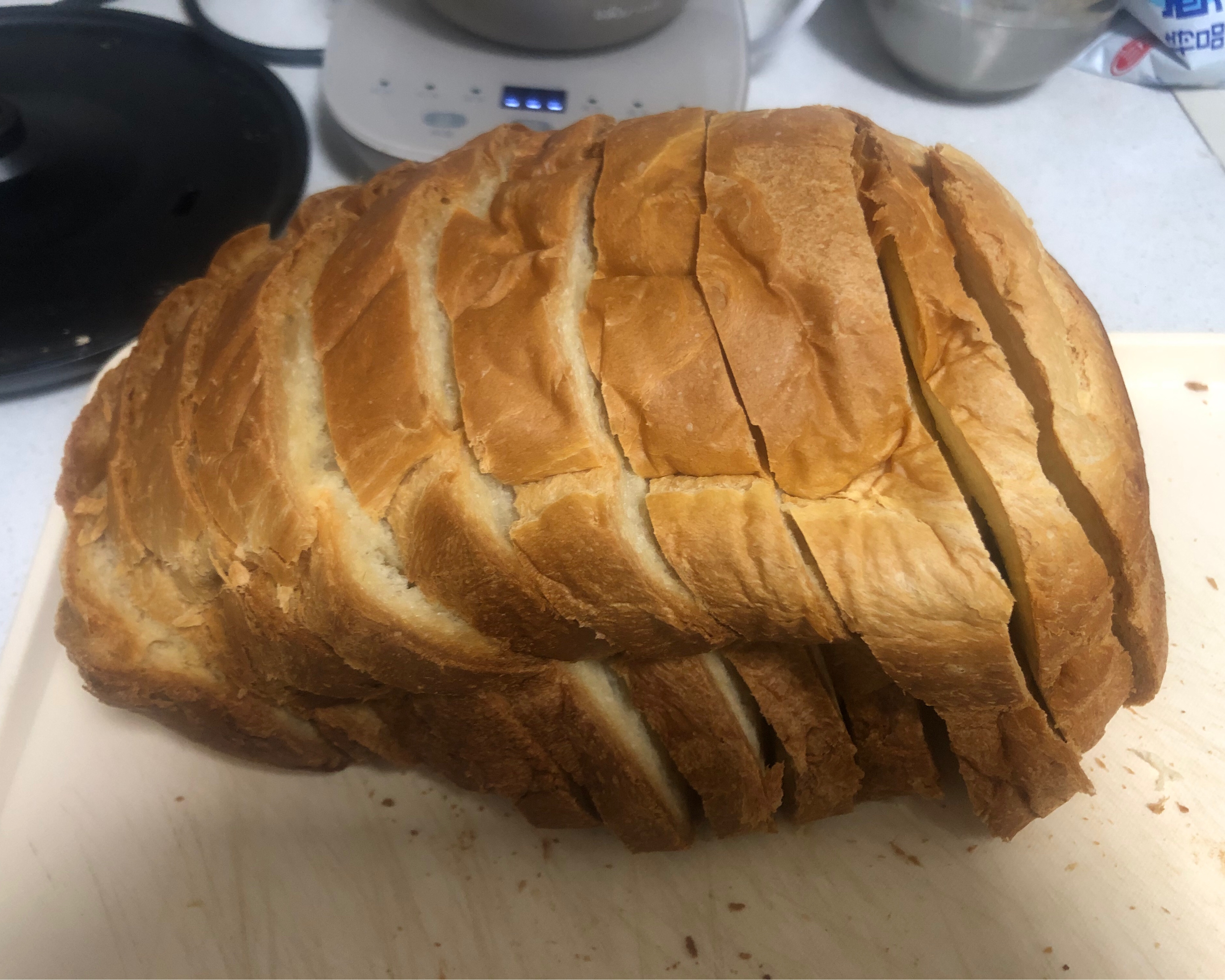 面包机松软甜面包的做法