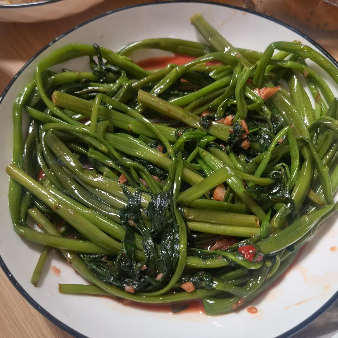 腐乳空心菜，好吃还减肥