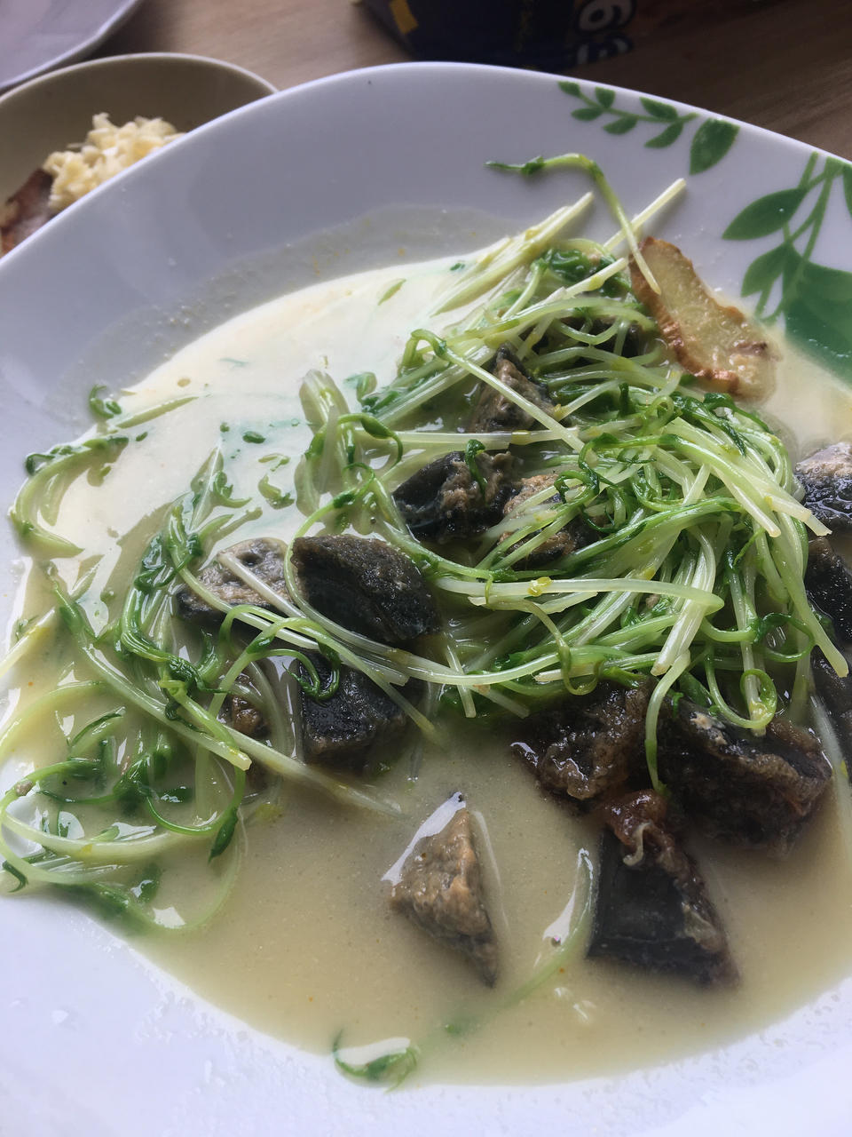 上汤豆苗