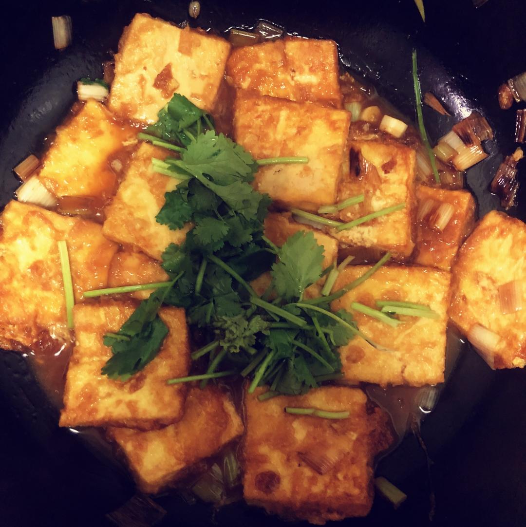 无敌好吃的香煎豆腐