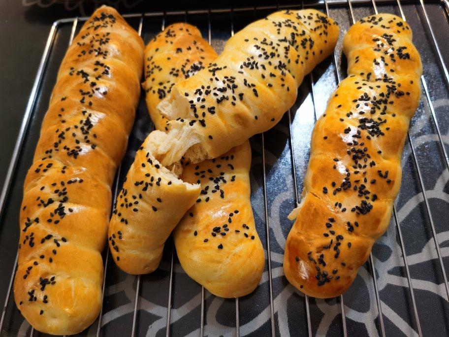 酸奶辫子面包（一次发酵）