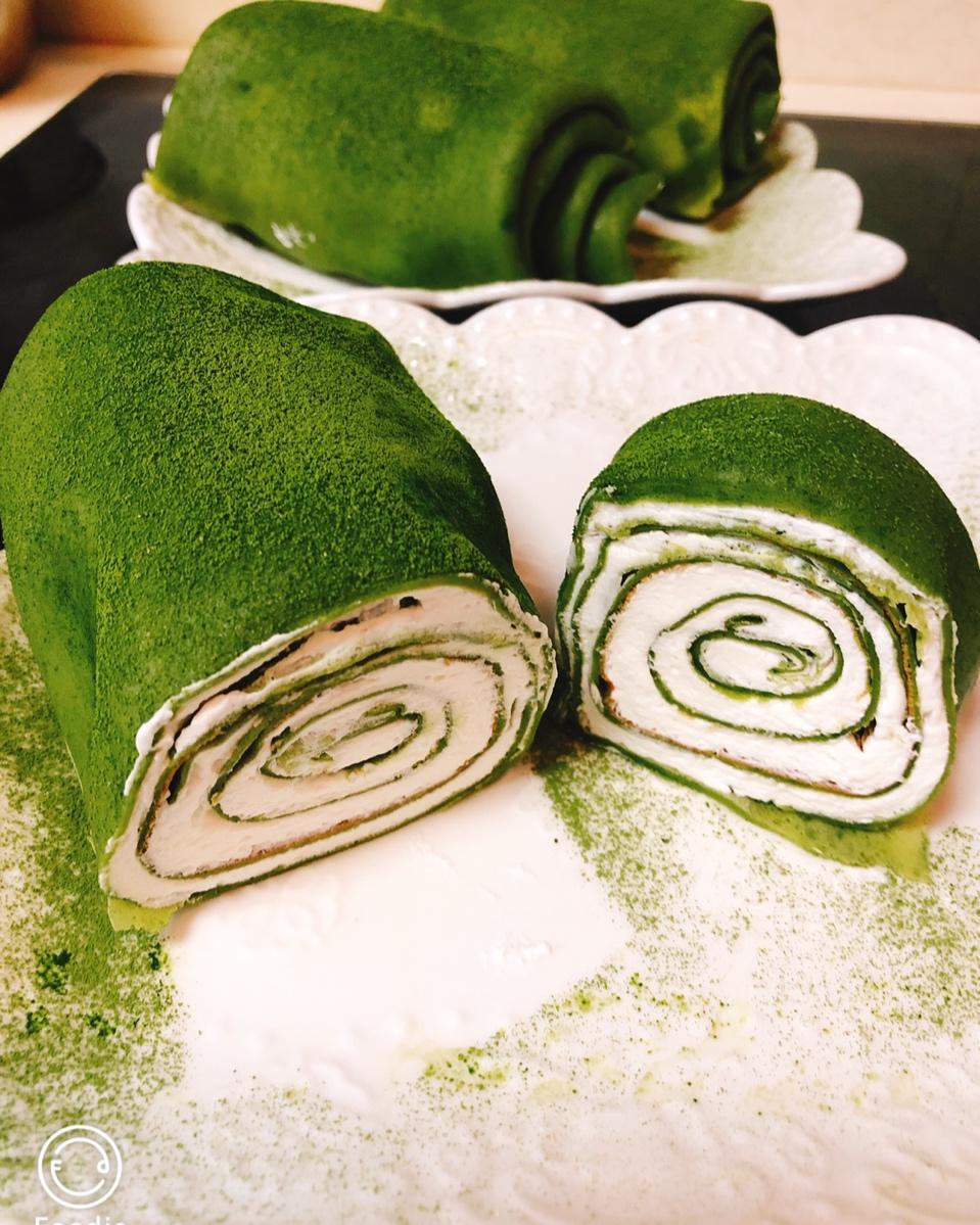 【抹茶毛巾卷】
