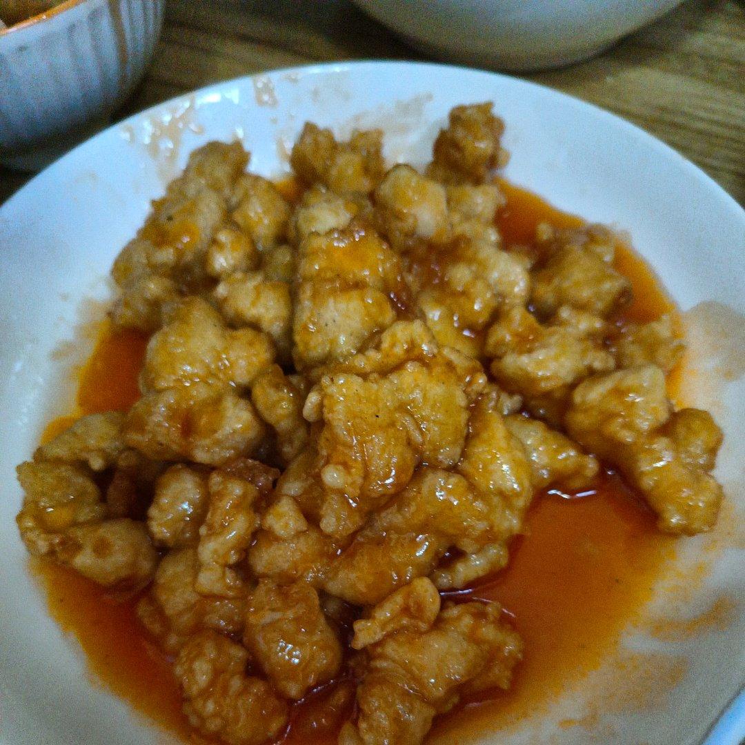 0失败的新手家常糖醋里脊