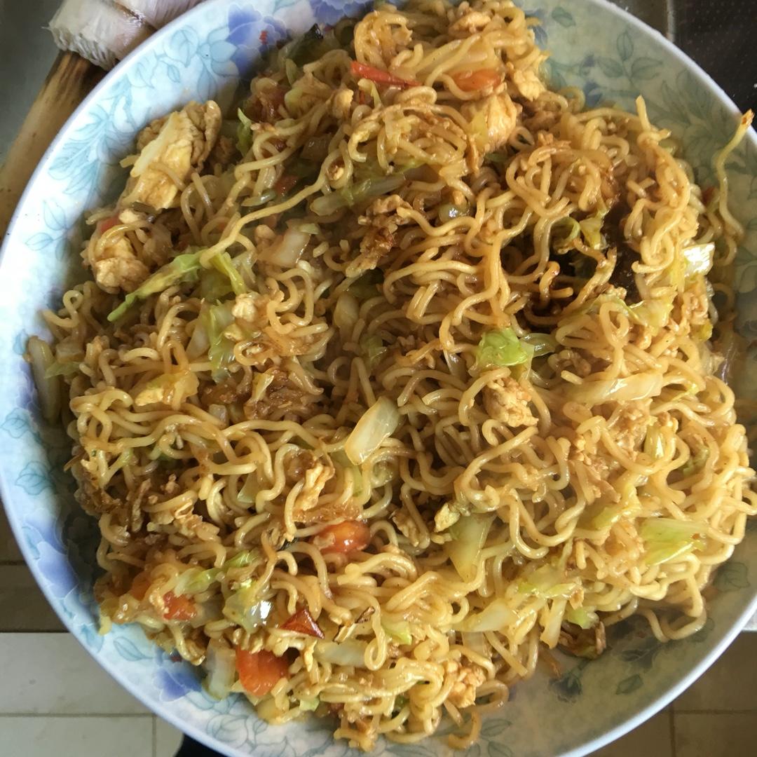 蛋炒方便面