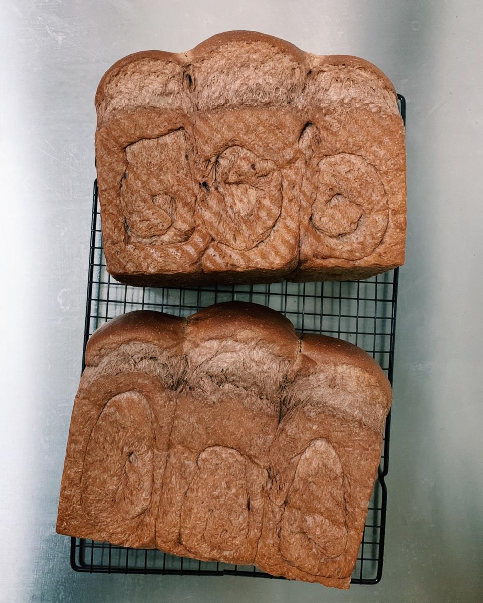 奶油巧克力吐司