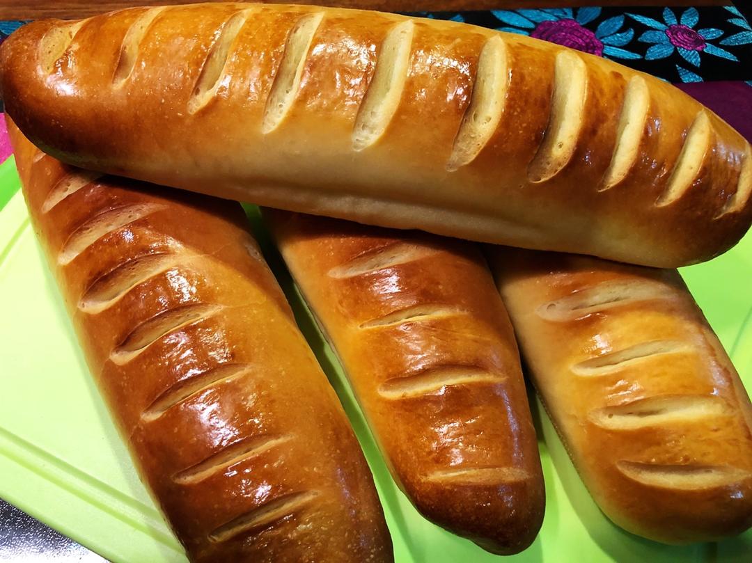 奇肉肉做的经典半硬质面包 维也纳面包