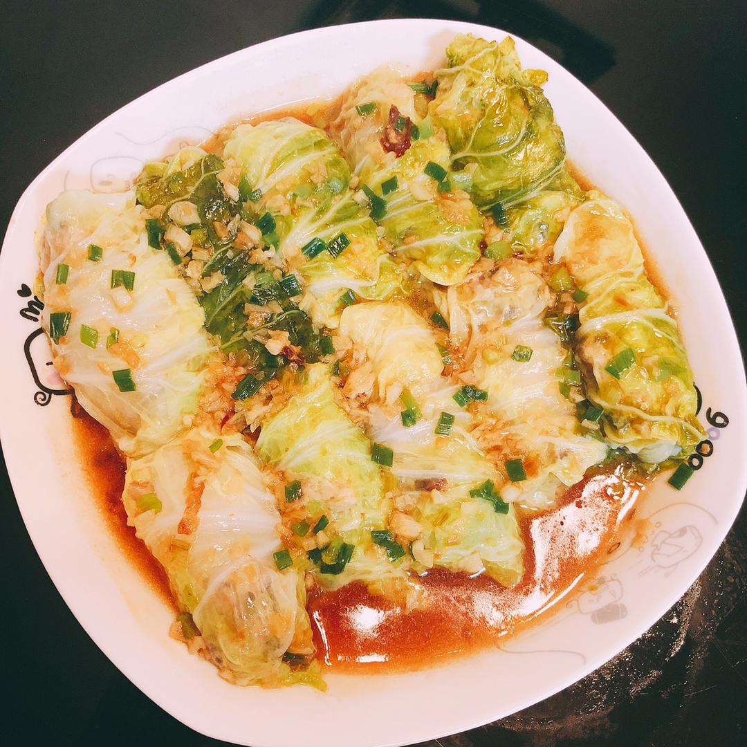 肉酿白菜卷