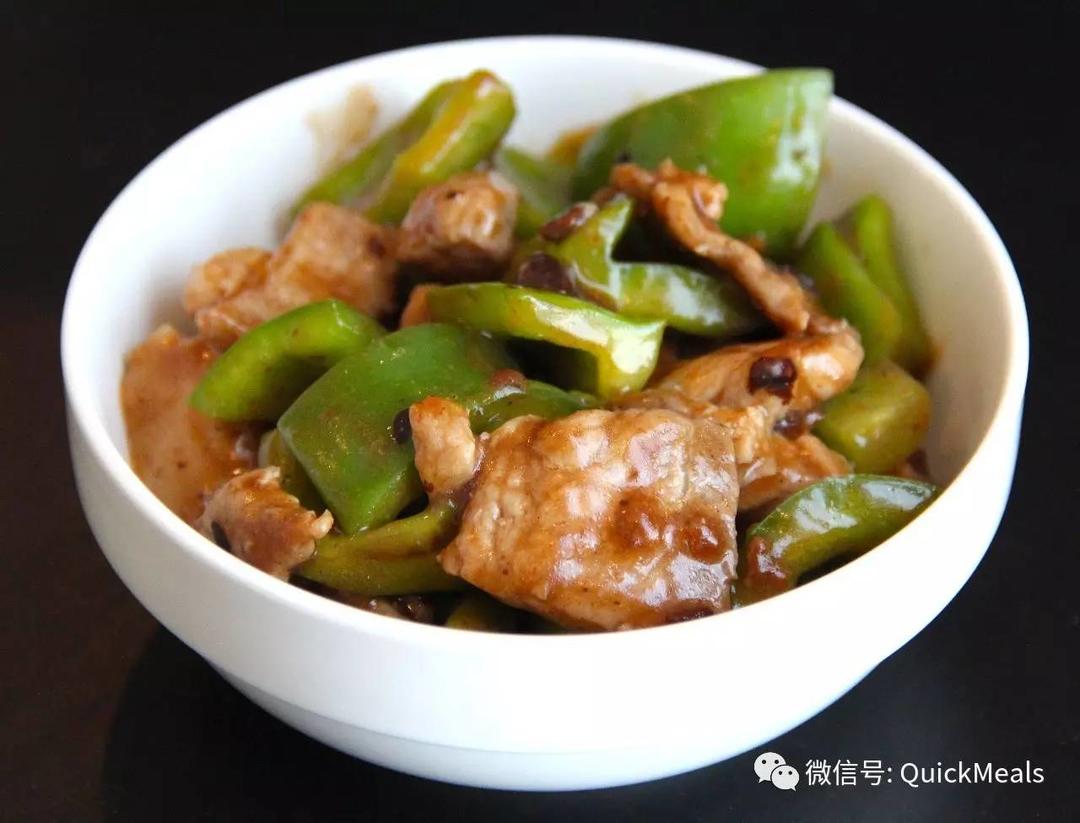 青椒炒肉片