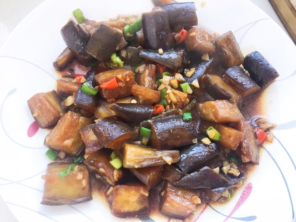 家常菜-红烧蒜香茄子🍆