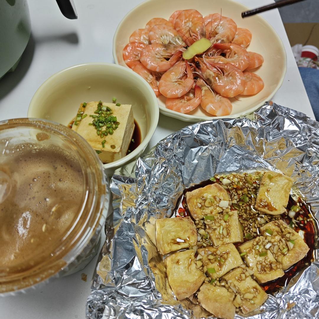 空气炸锅别闲置了❗️巨好吃～炸豆腐