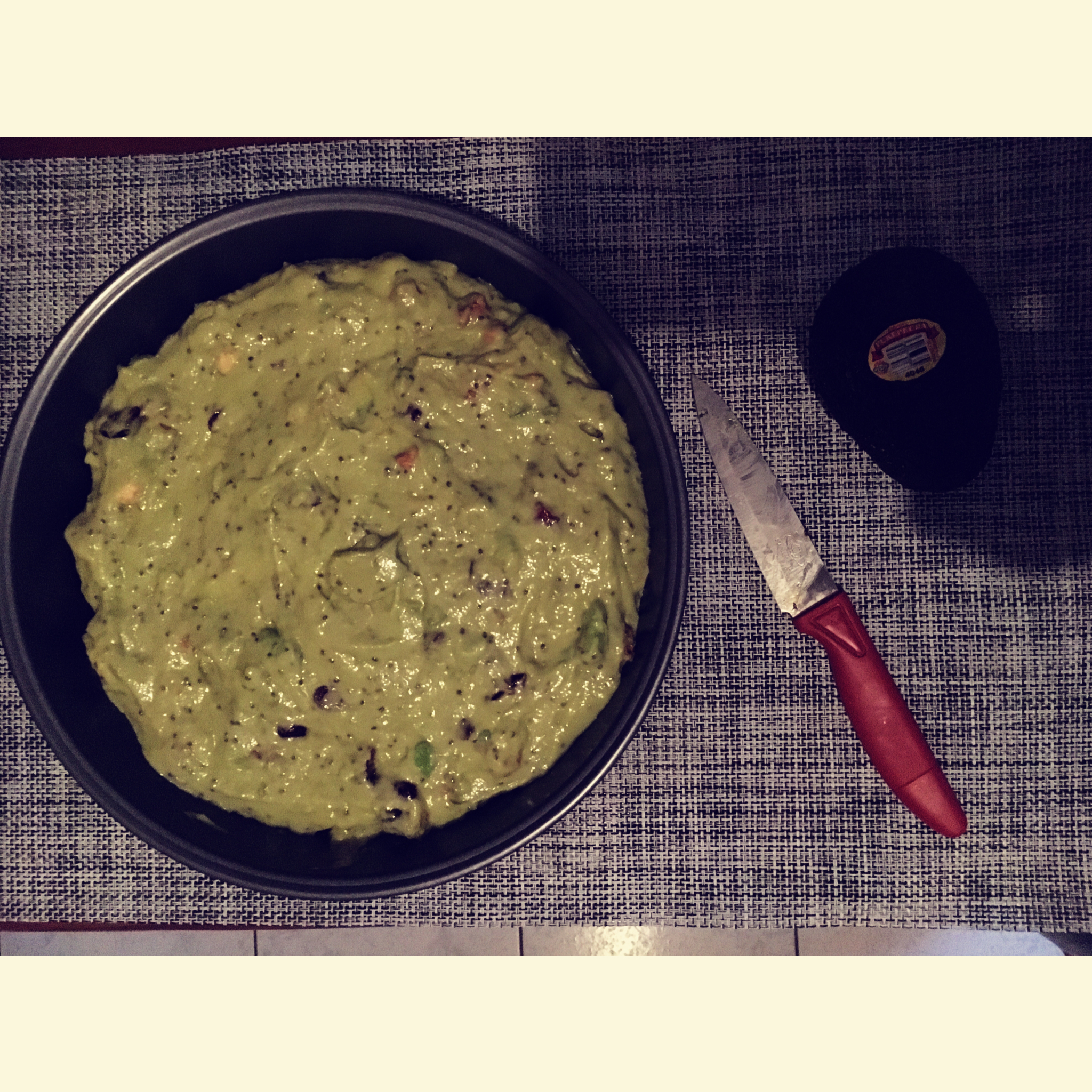 牛油果核桃蛋糕 Avocado walnut loaf