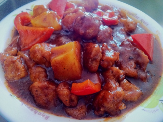菠萝咕咾肉