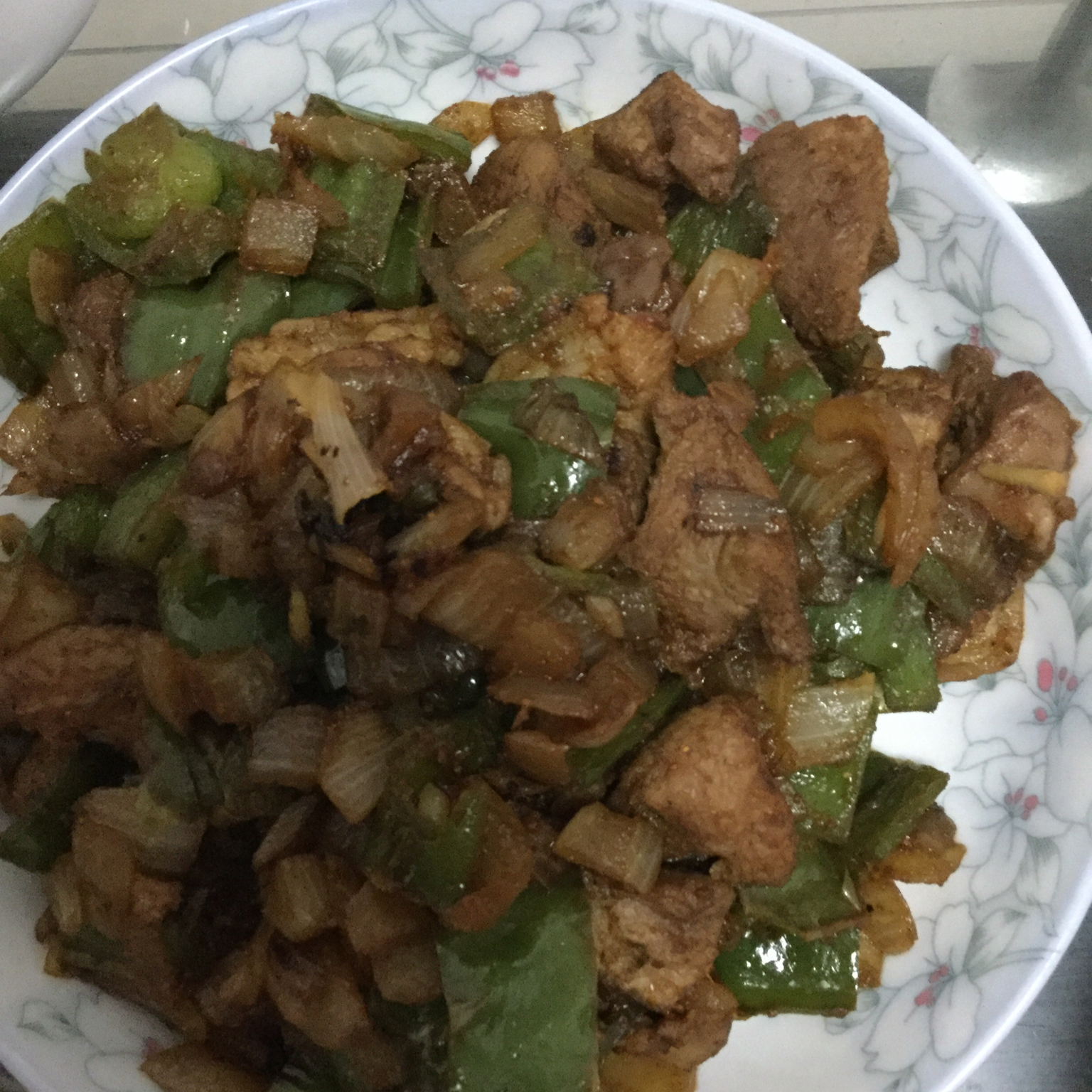 洋葱孜然羊肉片