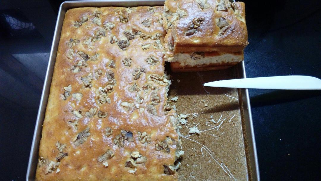 香蕉核桃蛋糕（低油少糖健康版）