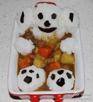 小狗造型便当