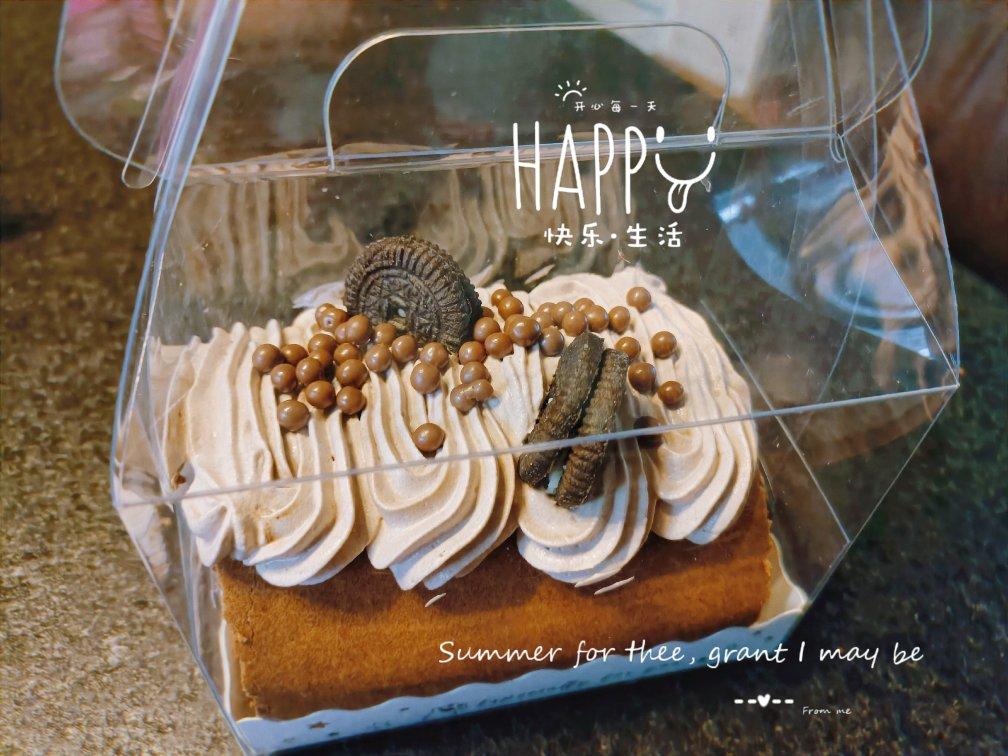 摩卡奥利奥咸奶油蛋糕卷