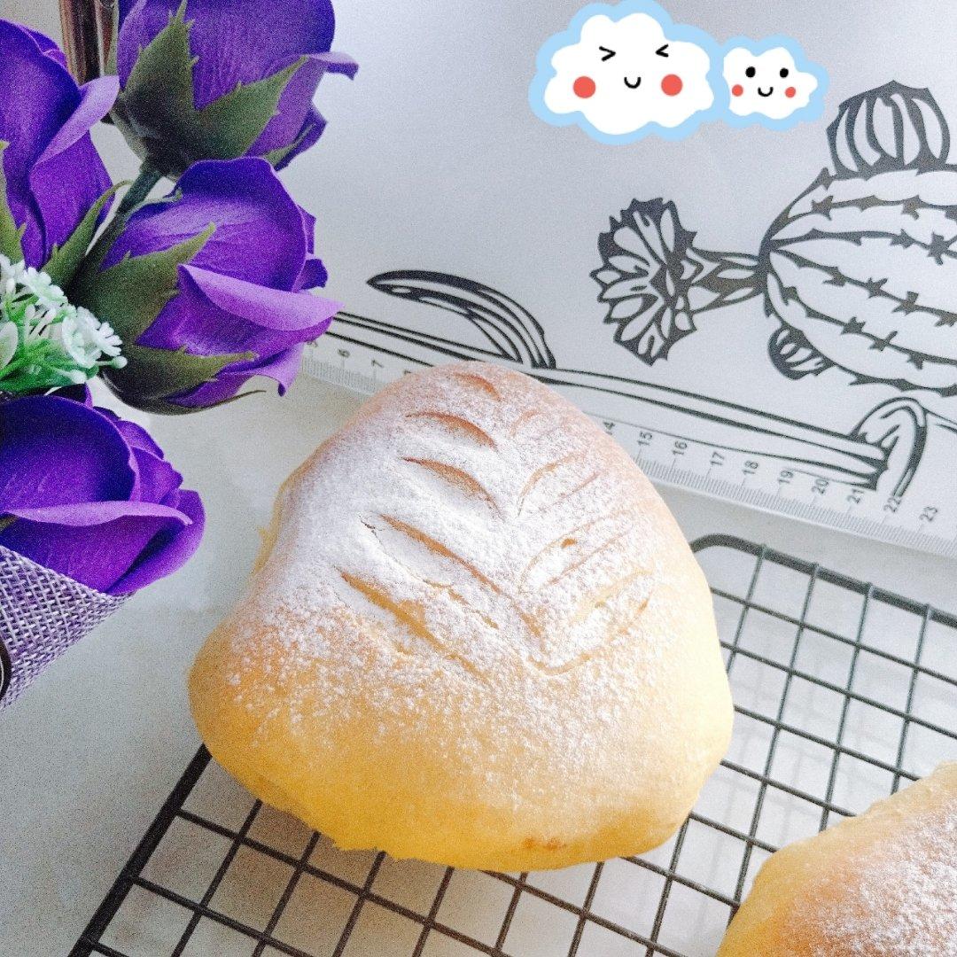 南瓜麻薯蜜豆包