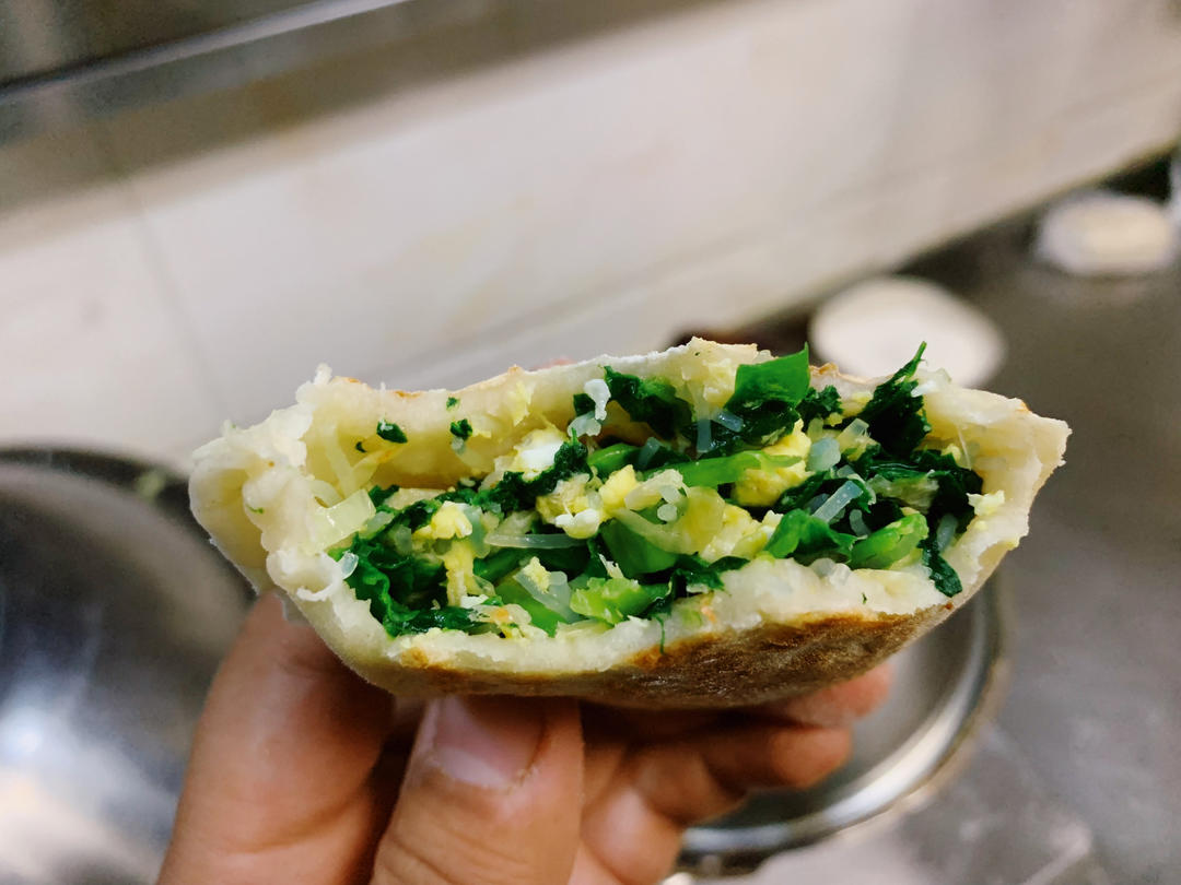 菠菜合饼（菠菜盒子）