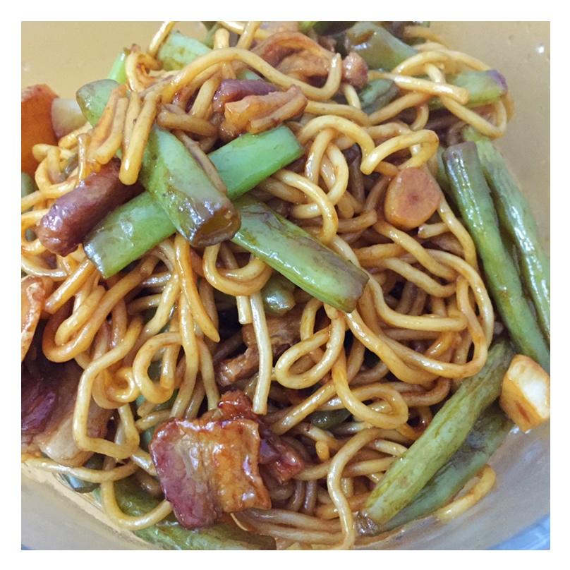 豆角焖面