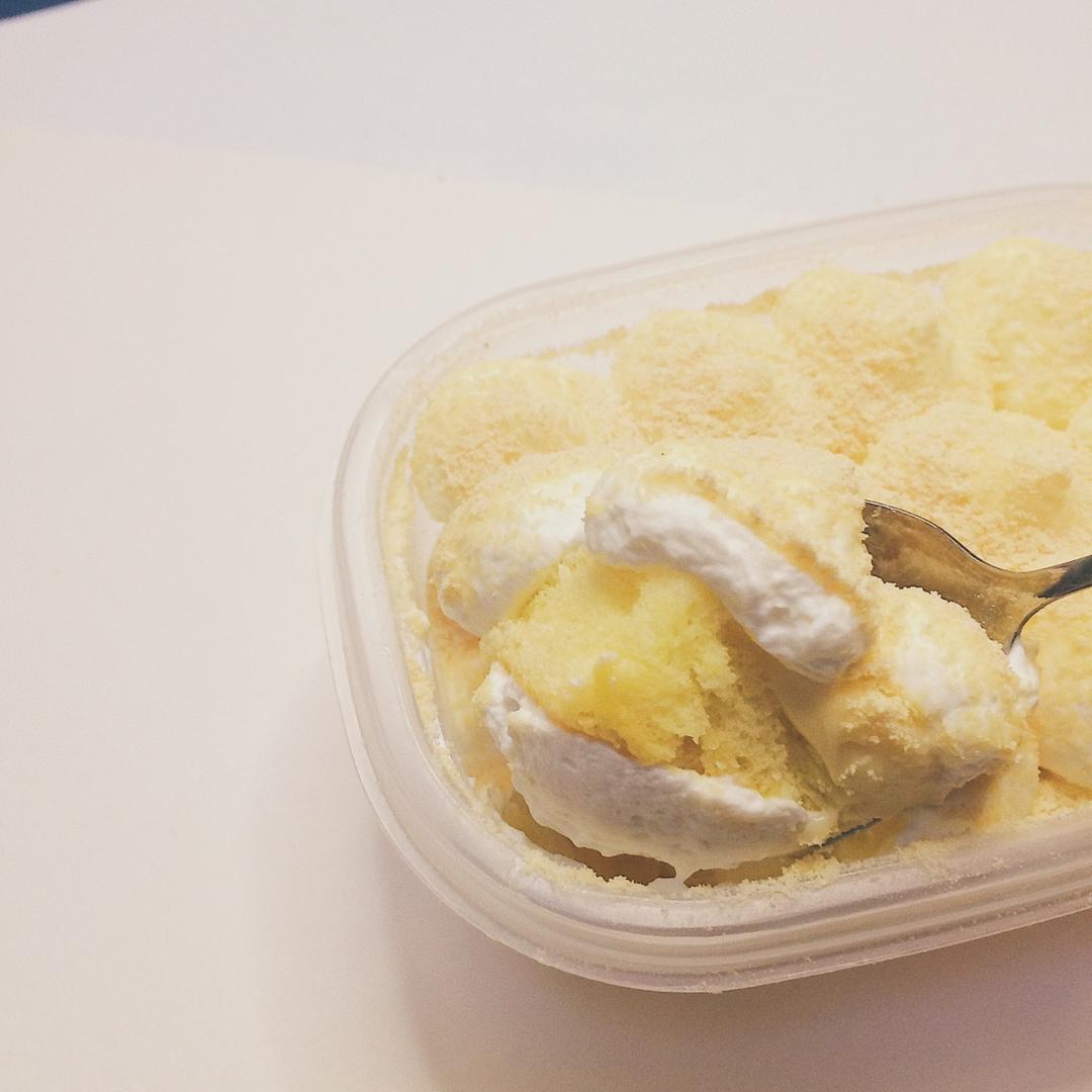 日式豆乳盒子蛋糕