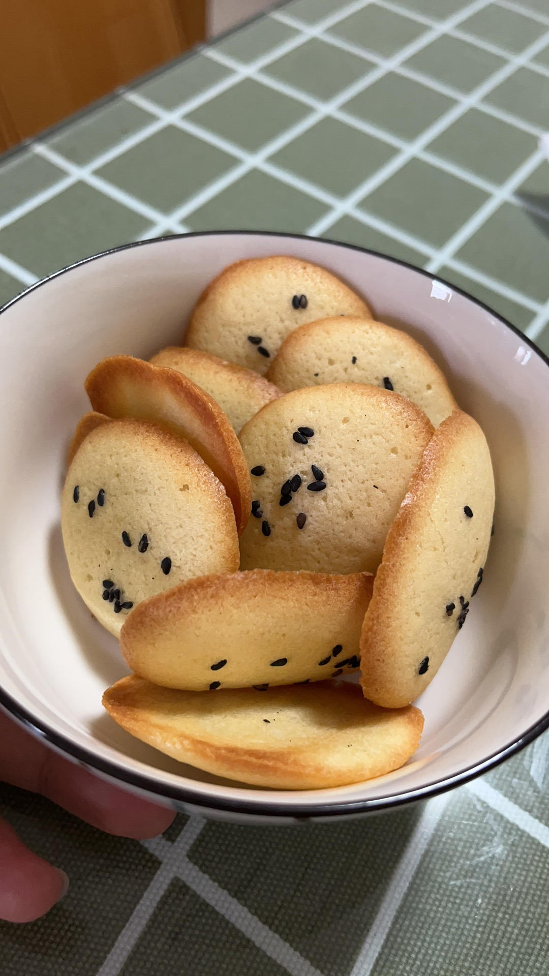 香脆法式经典猫舌头饼干|简单快手|消耗蛋白