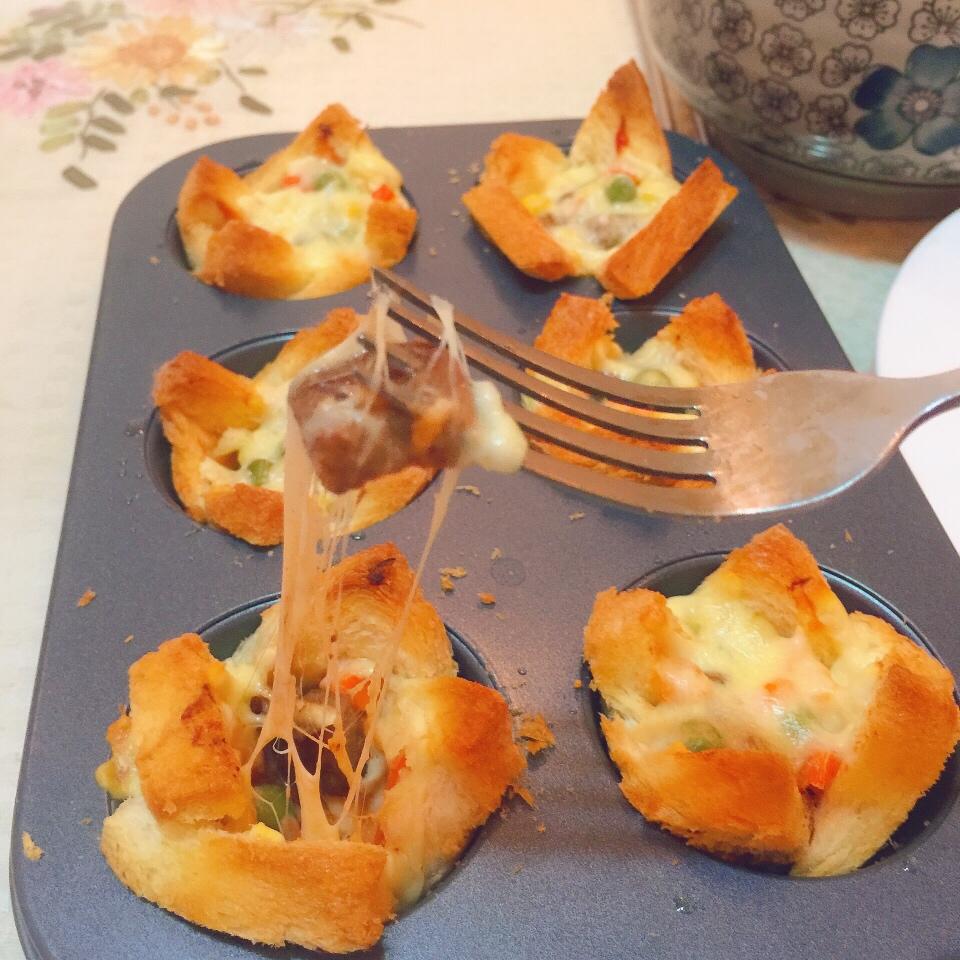 吐司披萨盏