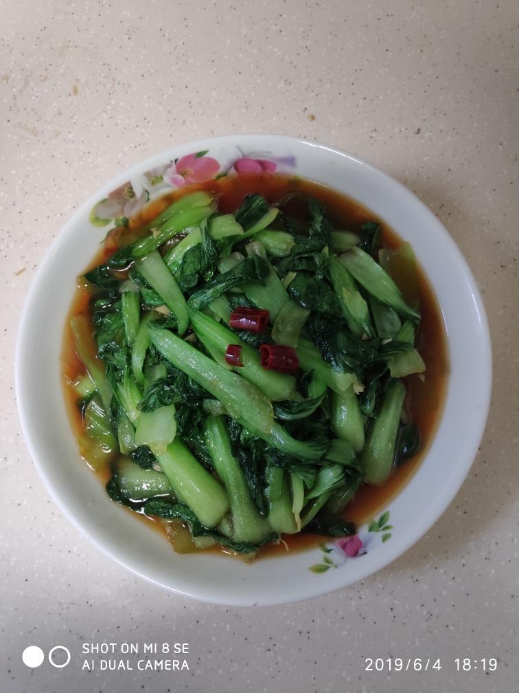 小青菜速炒好吃