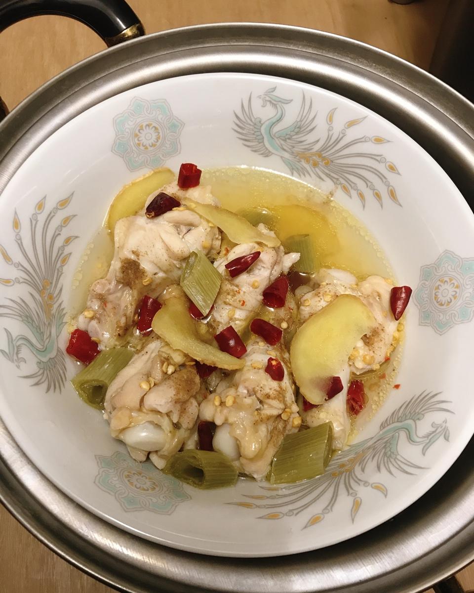 清蒸鸡腿