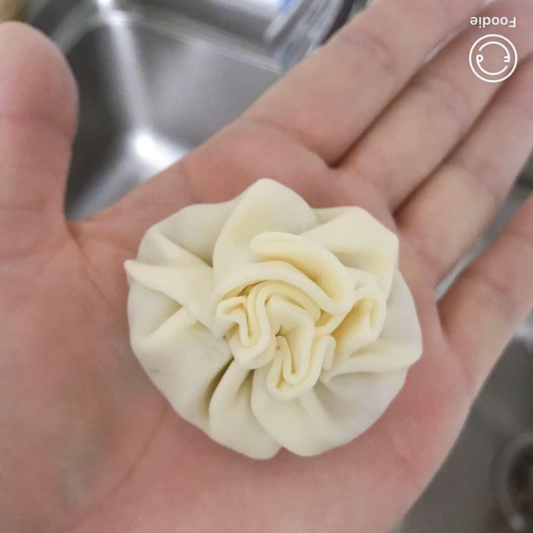 饺子皮版生煎包