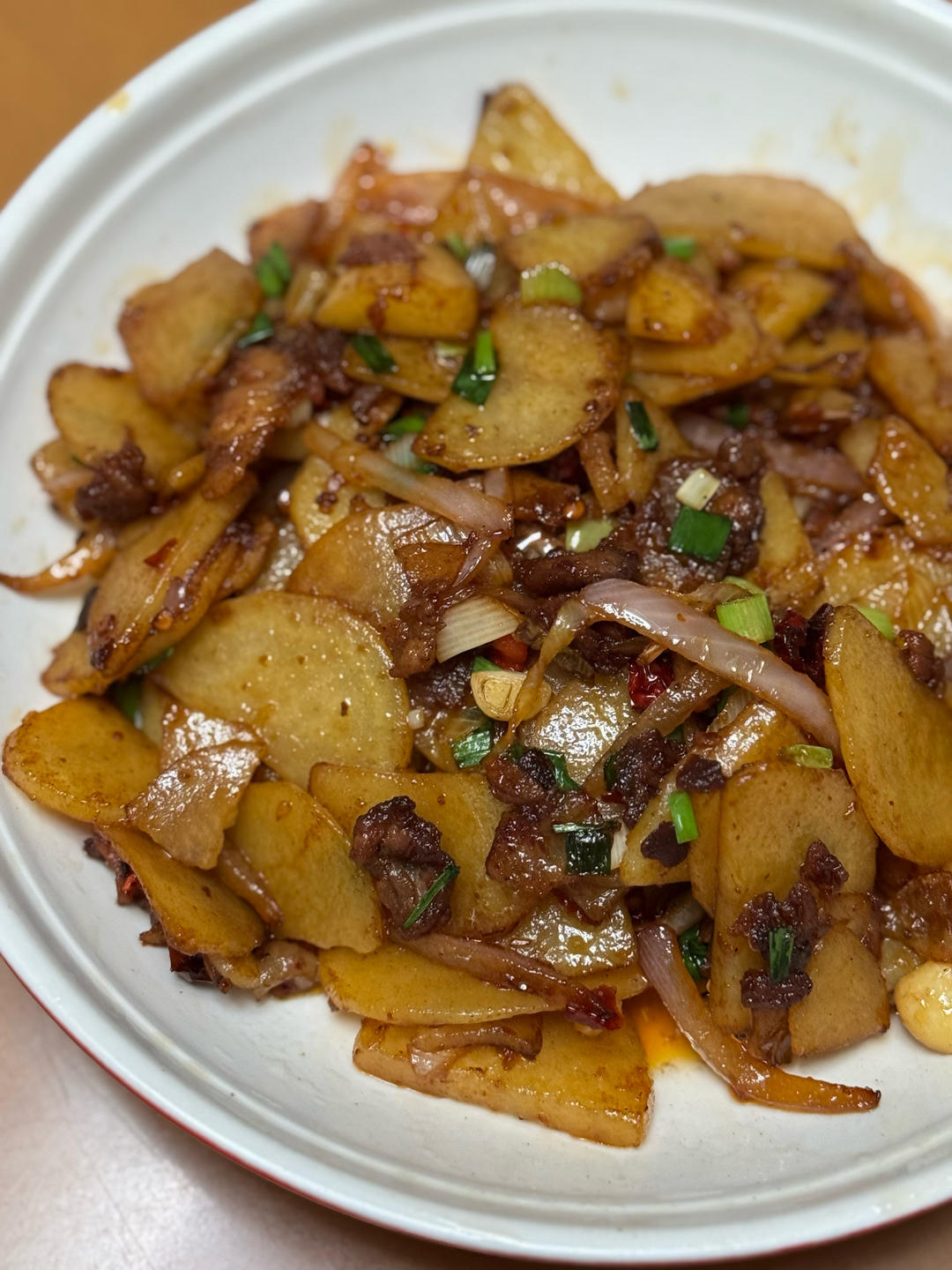 不用油炸的干锅土豆片，上桌就被抢光