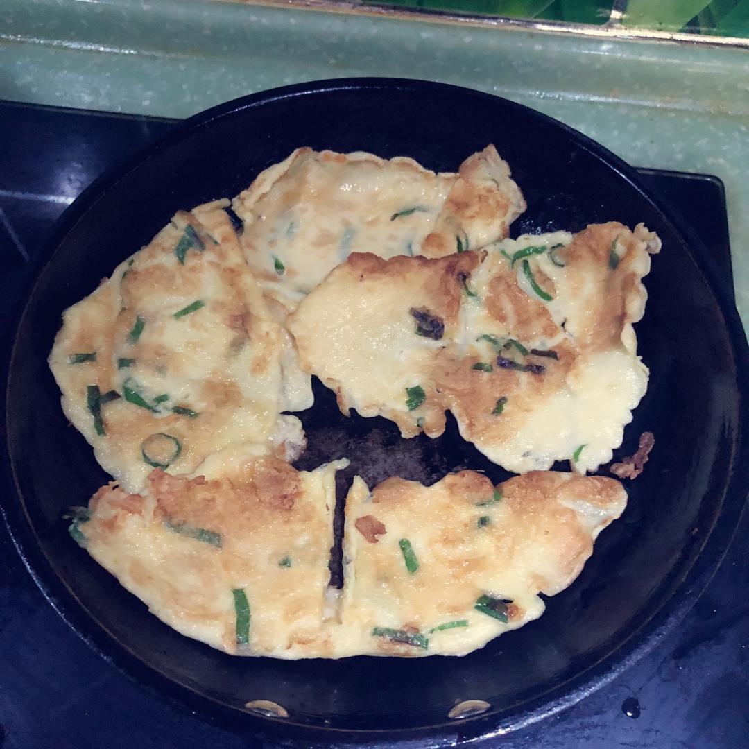 葱花鸡蛋饼