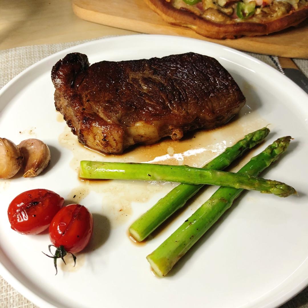 这么做厚切西冷牛排，不香吗