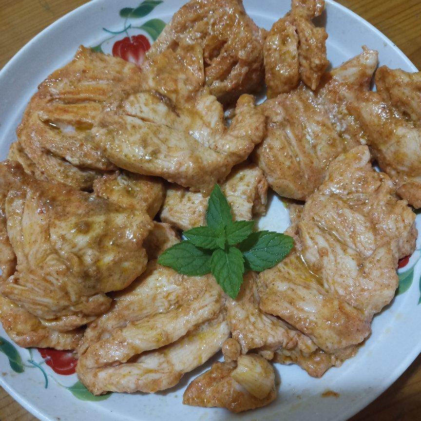 香煎奥尔良鸡胸肉