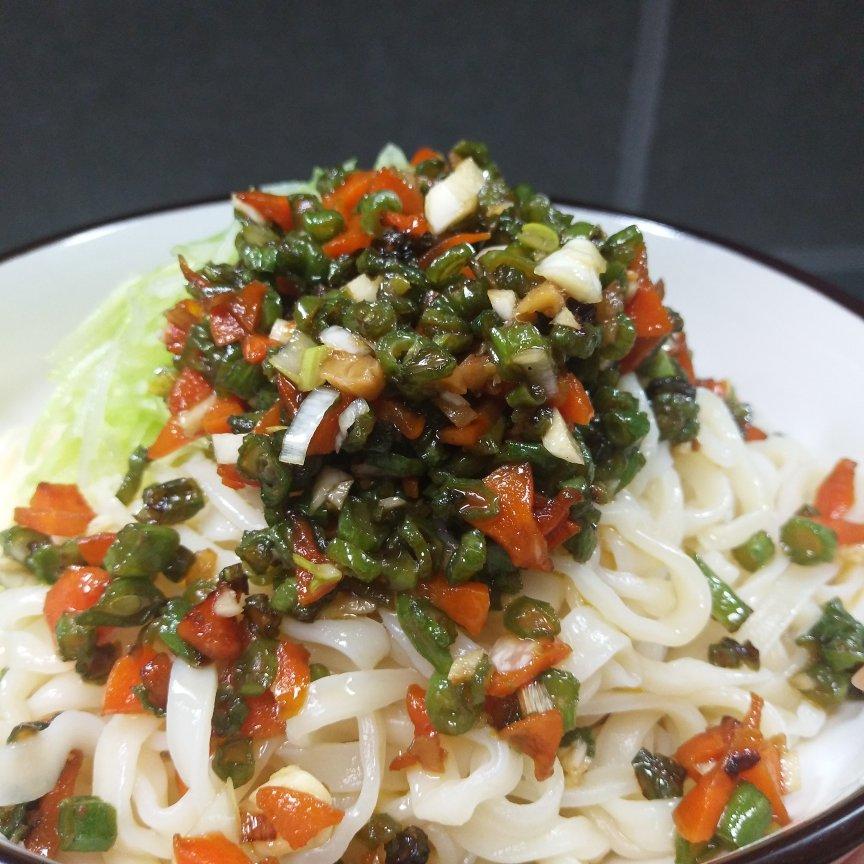 超级下饭～豆角拌面
