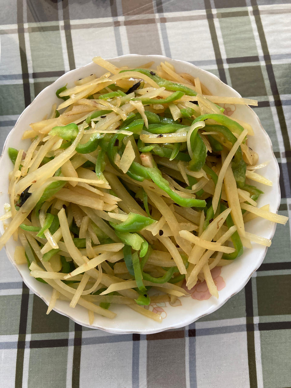 青椒土豆丝