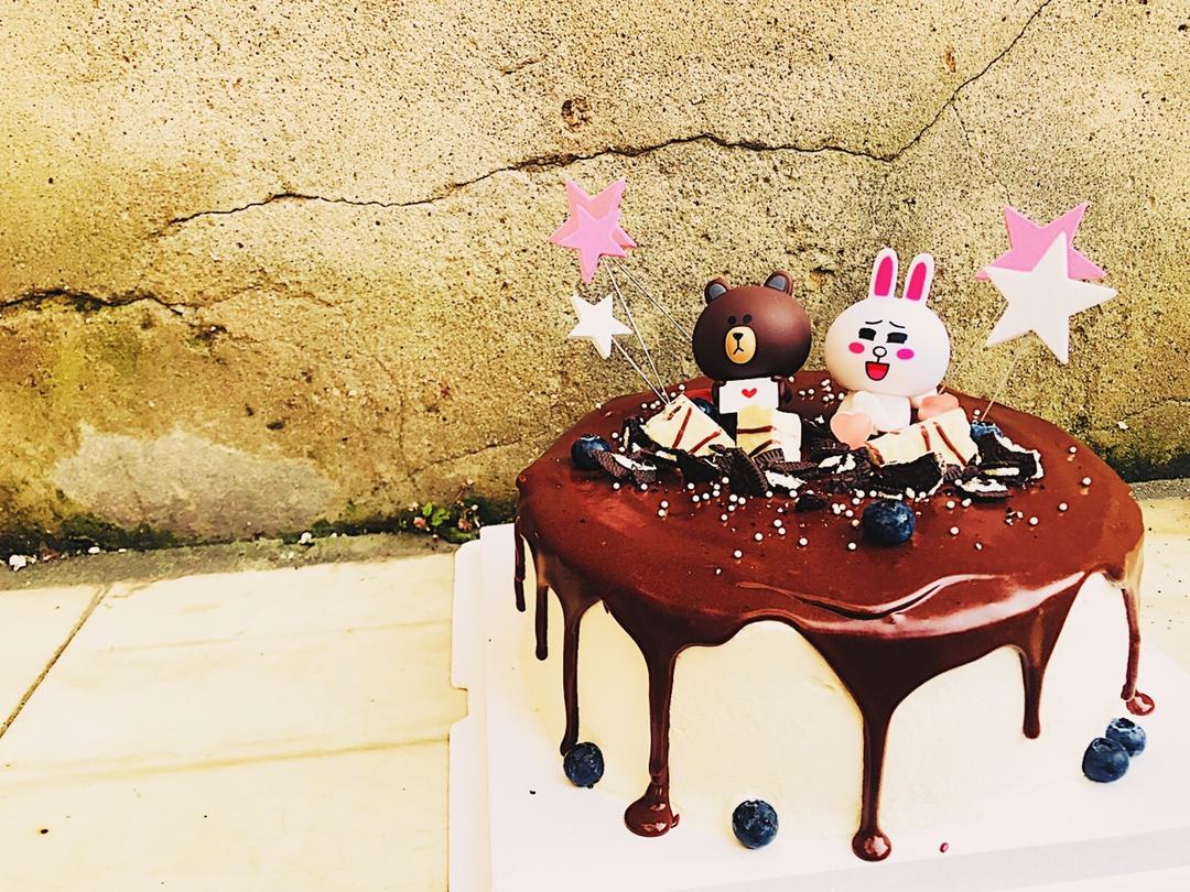 蛋糕淋面之一：甘那许淋面（详细解答淋面太稠的问题）