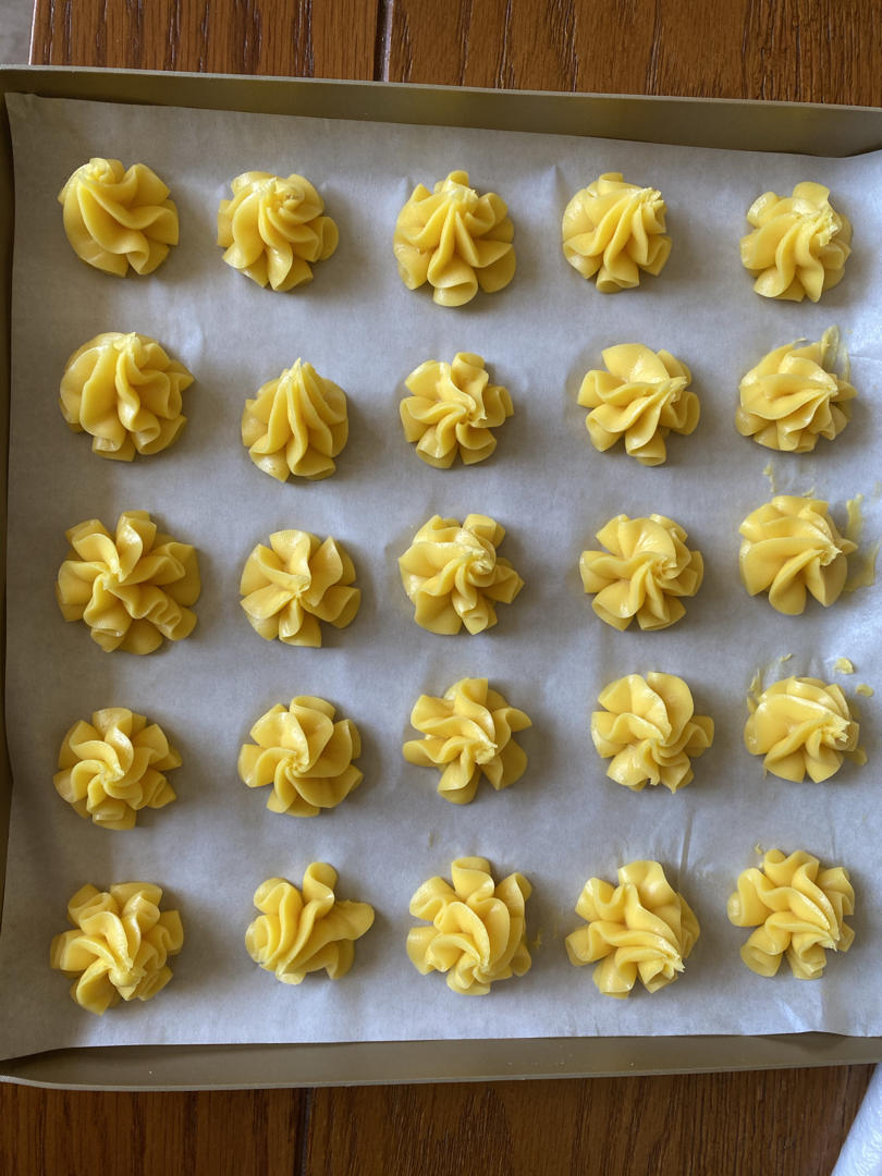 奶油小泡芙，容易做，成功率极高～