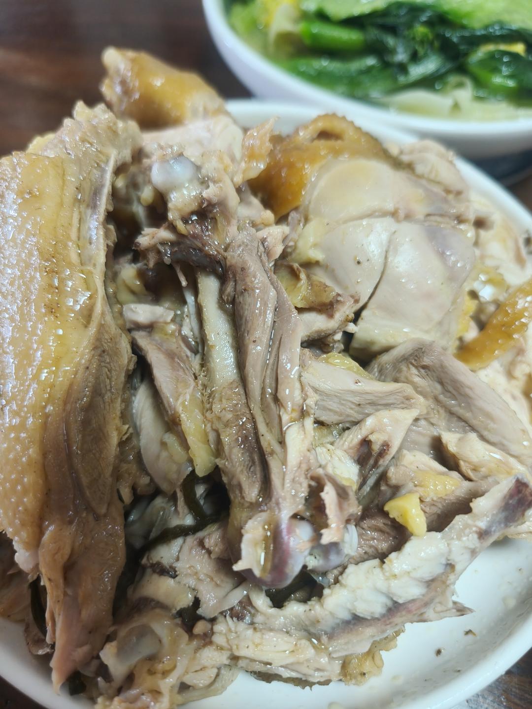 电饭煲版盐焗鸡