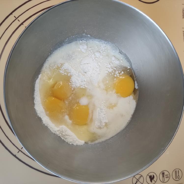 纯奶手撕吐司的做法 步骤1