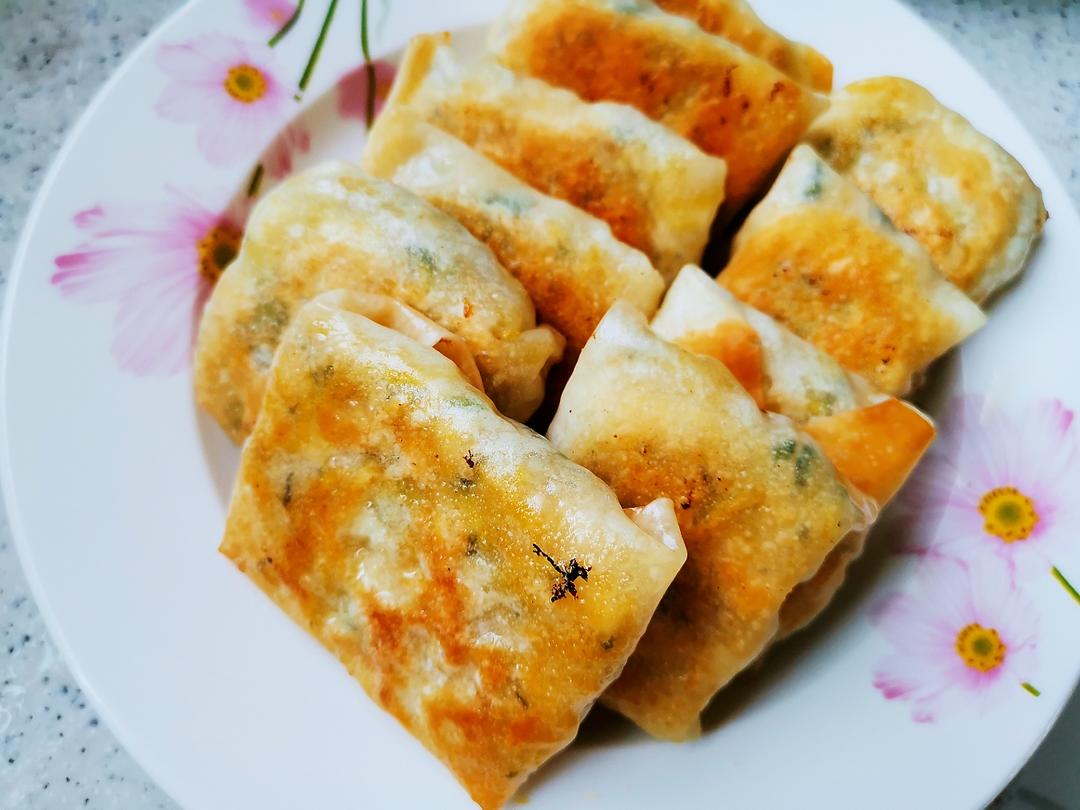 嫩南瓜盒子（快手馄饨皮版）