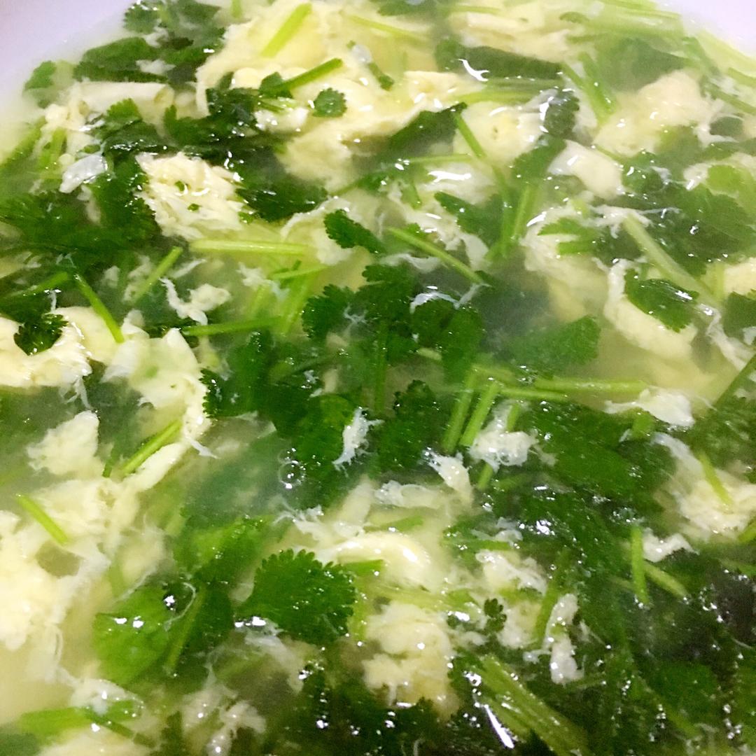 林刀刀做的香菜鸡蛋汤