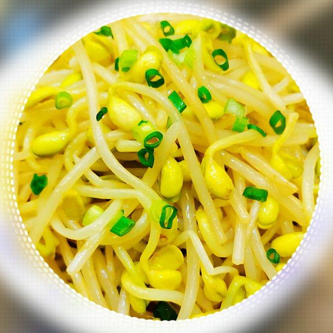 清炒黄豆芽
