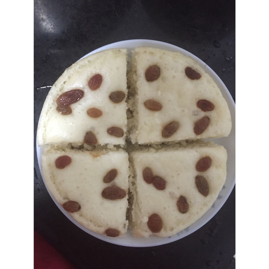 葡萄干发糕