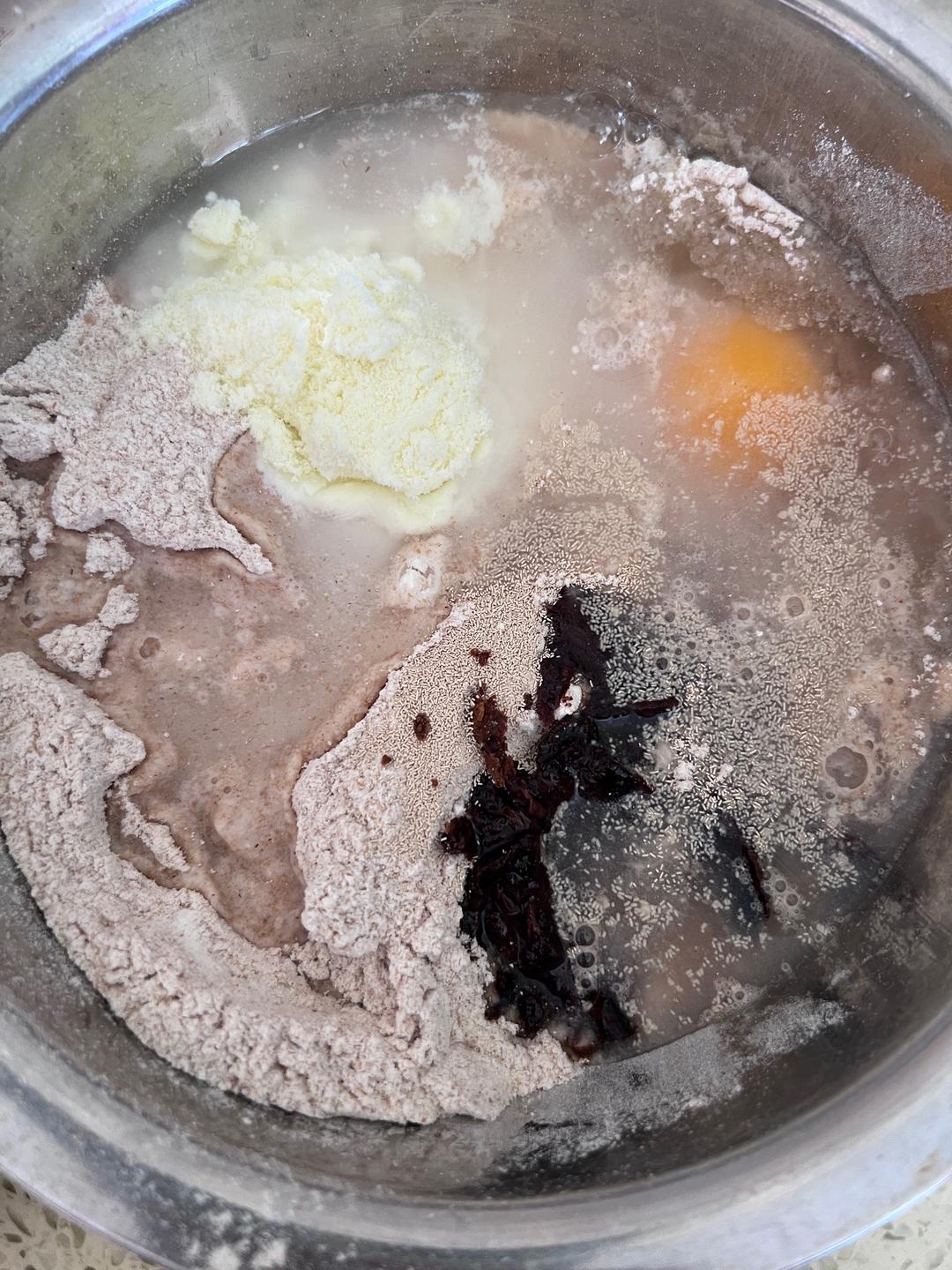 纯奶手撕吐司的做法 步骤1